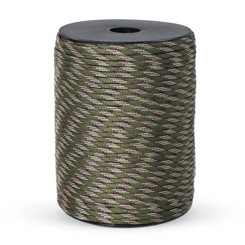Sterk Paracord Touw voor Outdoor Avonturen – 100m 9-Kern 7