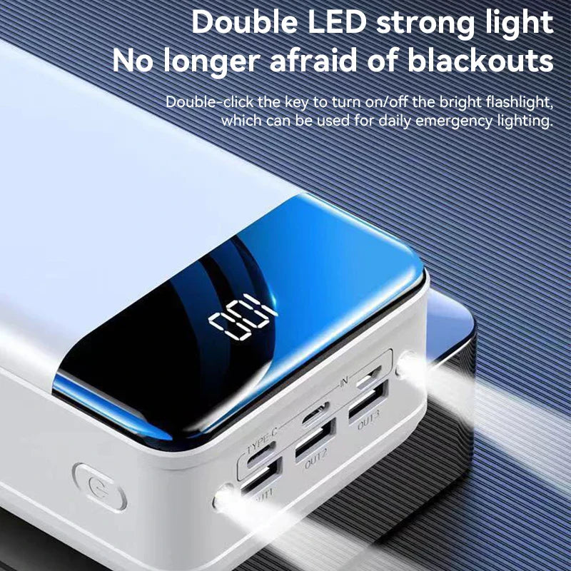 Super Snelle Power Bank voor Meerdere Apparaten – 100.000mAh Capaciteit 5