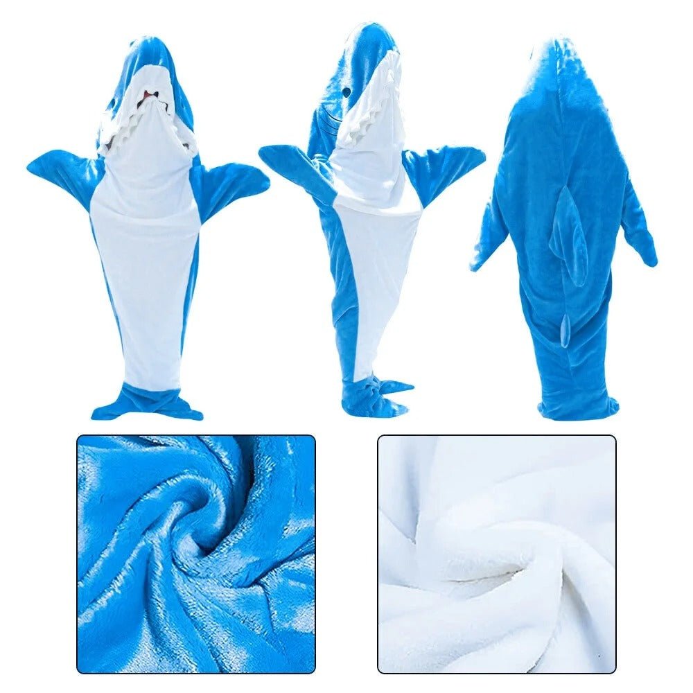 Ultieme Comfort Onesie voor Volwassenen met Zachte Haai Design 7