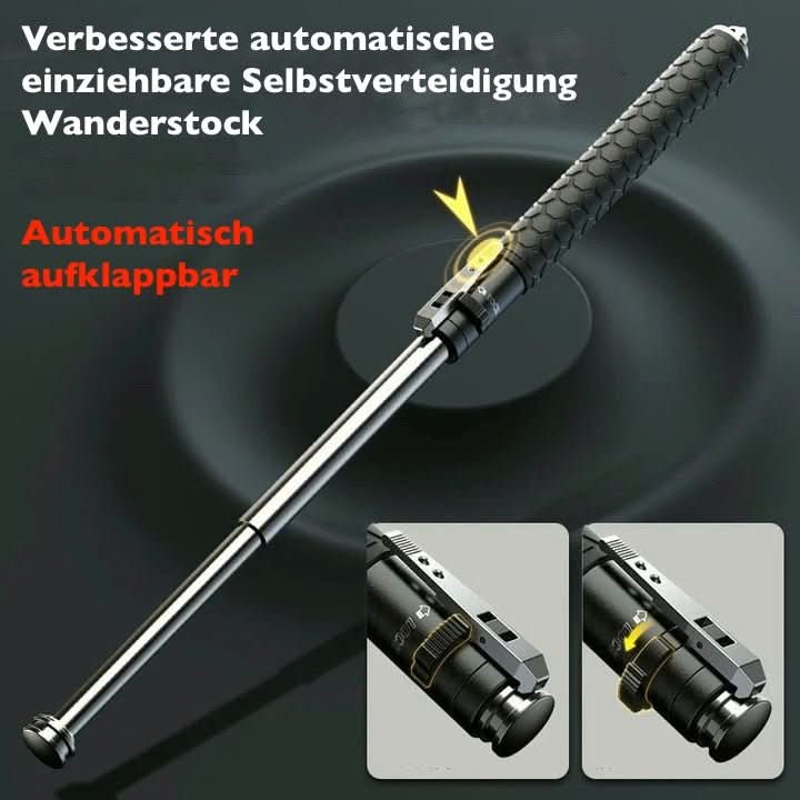 Veilige Automatische Wandelstok voor Ouderen – Opvouwbaar en Ergonomisch 3