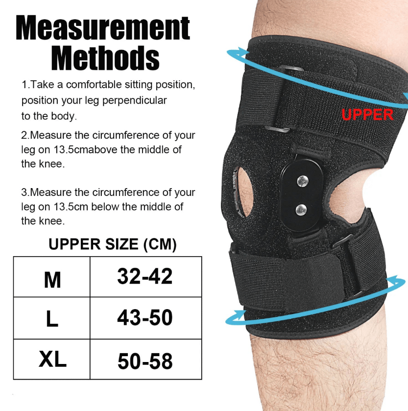 Verstelbare Kniebrace voor Optimale Ondersteuning en Comfort