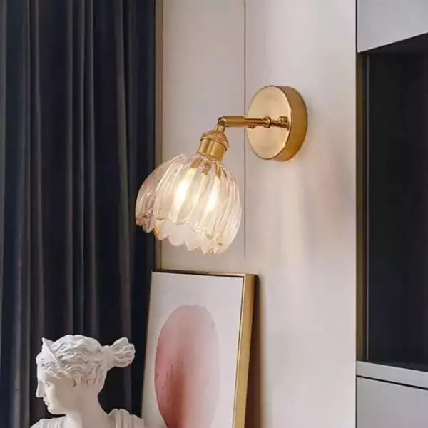Warm Wandlamp in Bloemvorm voor Sfeervolle Verlichting 1