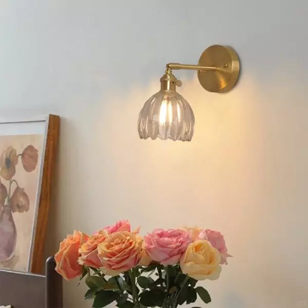Warm Wandlamp in Bloemvorm voor Sfeervolle Verlichting 3