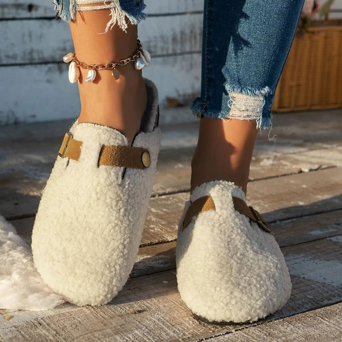 Warme Pantoffels Dames met Antislip voor Ultiem Wintercomfort 1