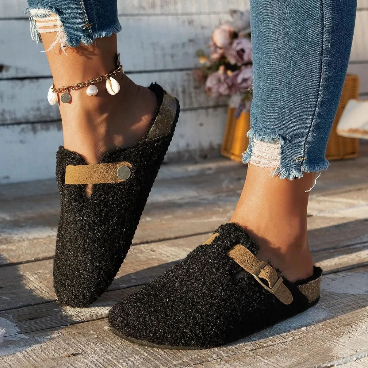 Warme Pantoffels Dames met Antislip voor Ultiem Wintercomfort 3