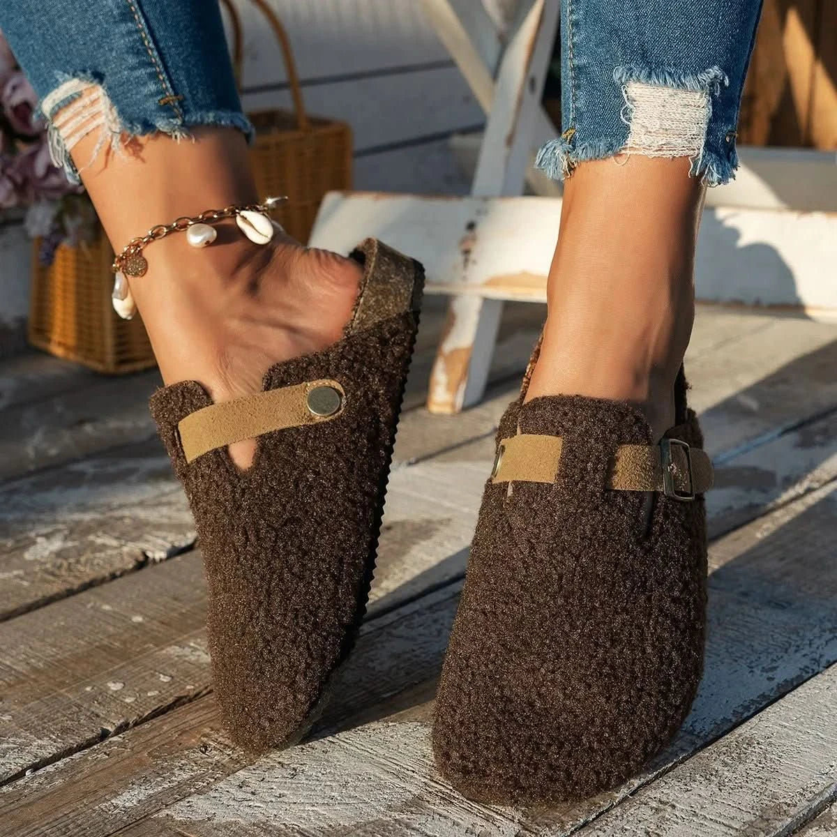 Warme Pantoffels Dames met Antislip voor Ultiem Wintercomfort 4