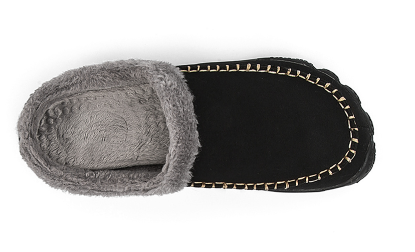 Warme Pantoffels Heren met Antislip Zool voor Comfortabele Ontspanning 2