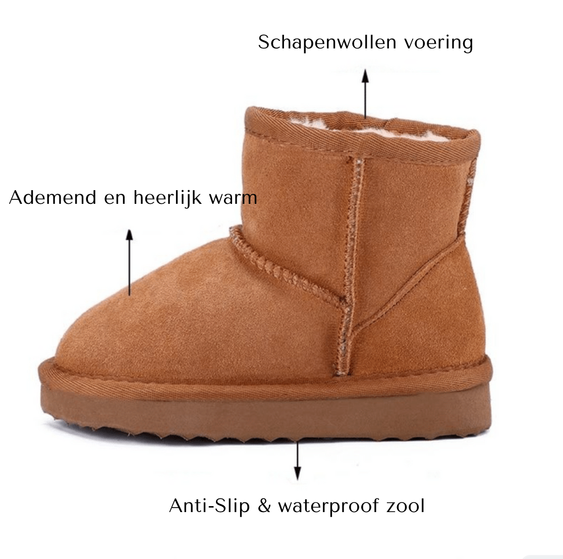 Waterdichte Winterlaarzen voor Kinderen met Antislip Grip 7