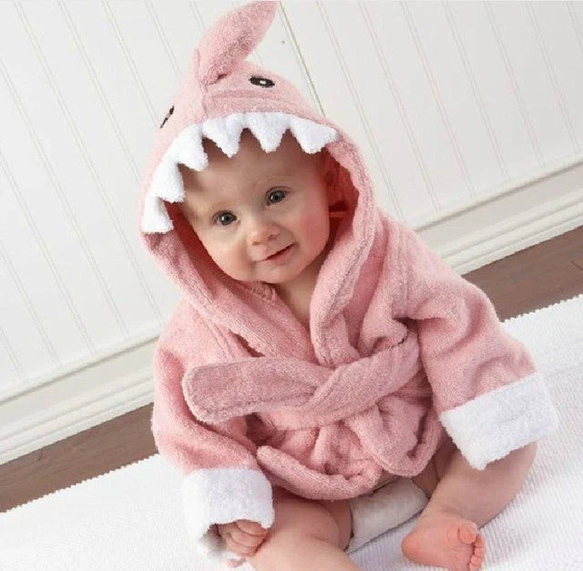 Zachte Babybadjas voor Warmte en Comfort met Dierendesign 4