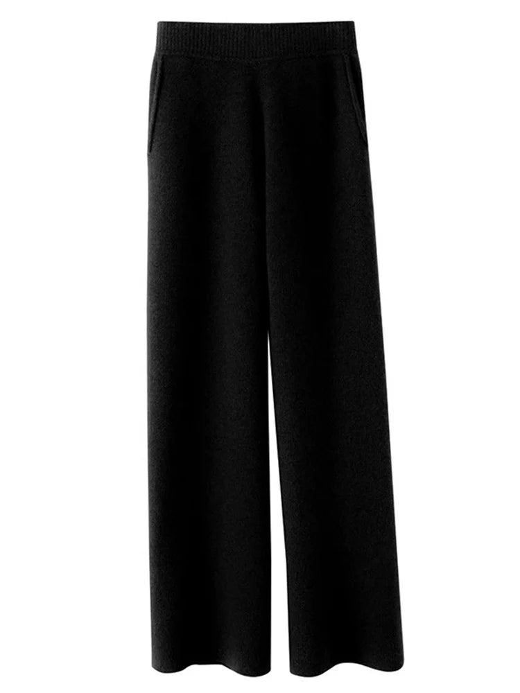 Zachte Damesbroek met Elastische Band voor Comfortabele Warmte 4