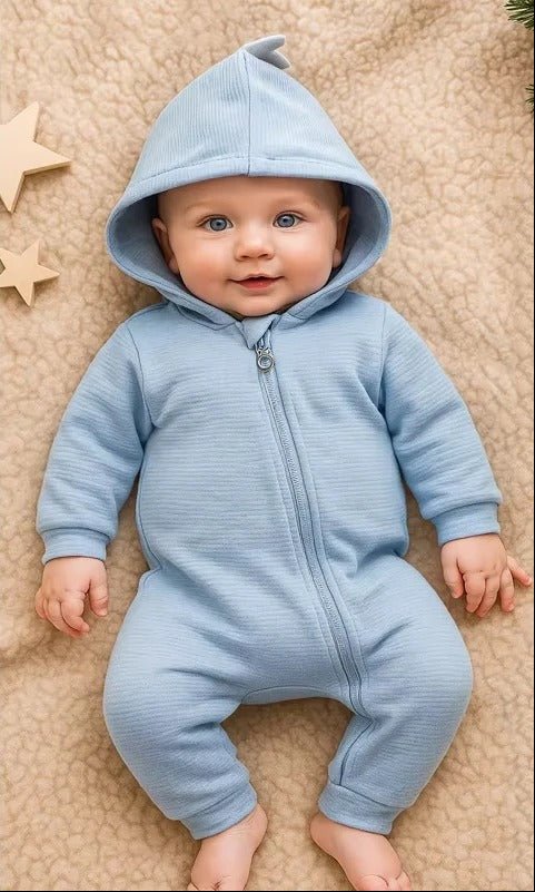 Zachte Dinosaurus Romper voor Baby's met Lange Mouw en Comfort 1