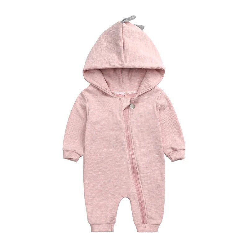 Zachte Dinosaurus Romper voor Baby's met Lange Mouw en Comfort 8