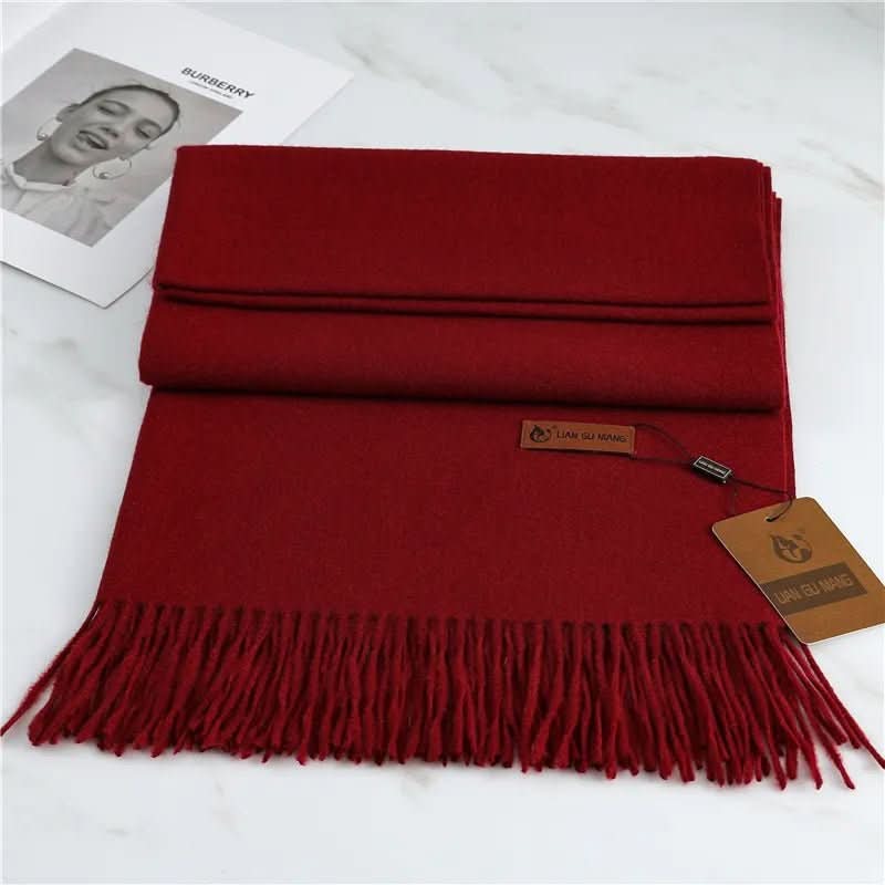 Zachte Sjaal voor Elegante Warmte met Kwastjes – Dames Accessoire 1