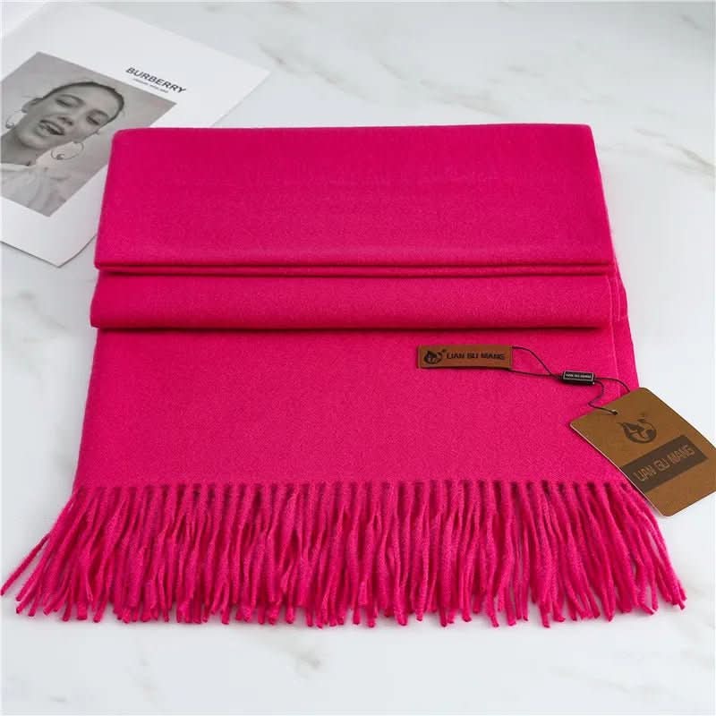 Zachte Sjaal voor Elegante Warmte met Kwastjes – Dames Accessoire 3