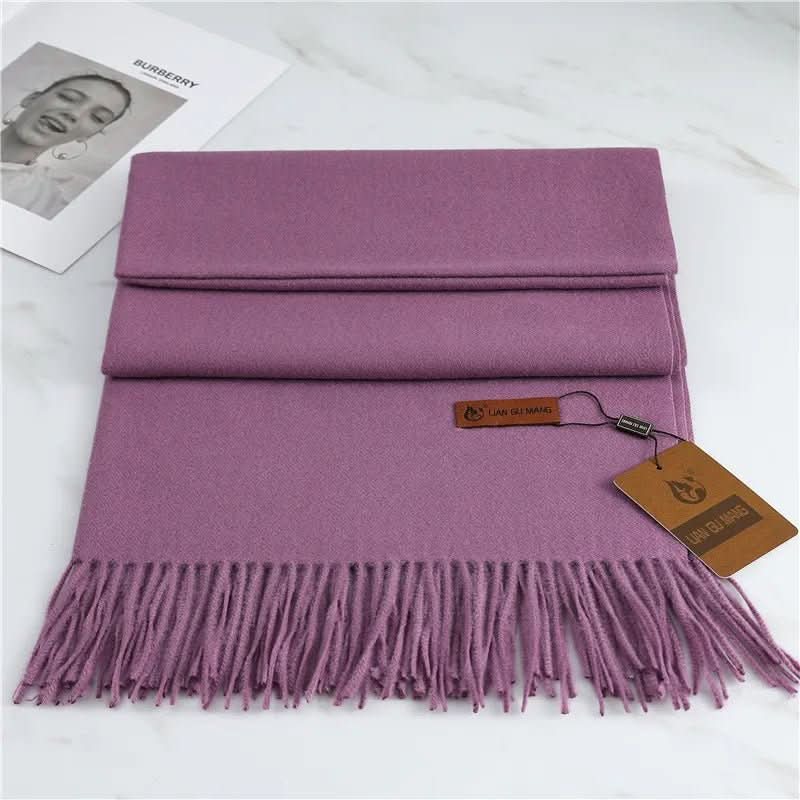 Zachte Sjaal voor Elegante Warmte met Kwastjes – Dames Accessoire 4