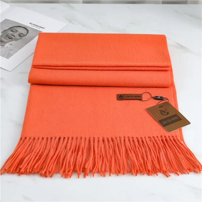 Zachte Sjaal voor Elegante Warmte met Kwastjes – Dames Accessoire 5