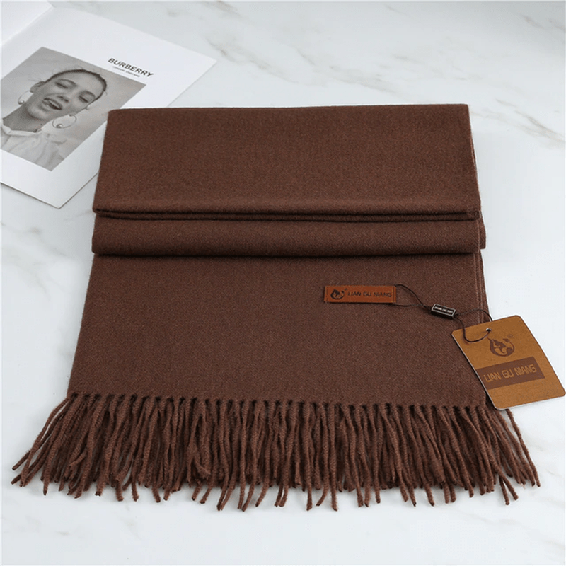 Zachte Sjaal voor Elegante Warmte met Kwastjes – Dames Accessoire 9
