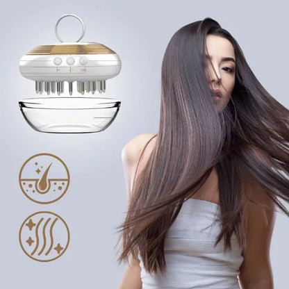 EMS Hoofdmassageborstel – Microcurrent & Vibratie voor Haarverzorging
