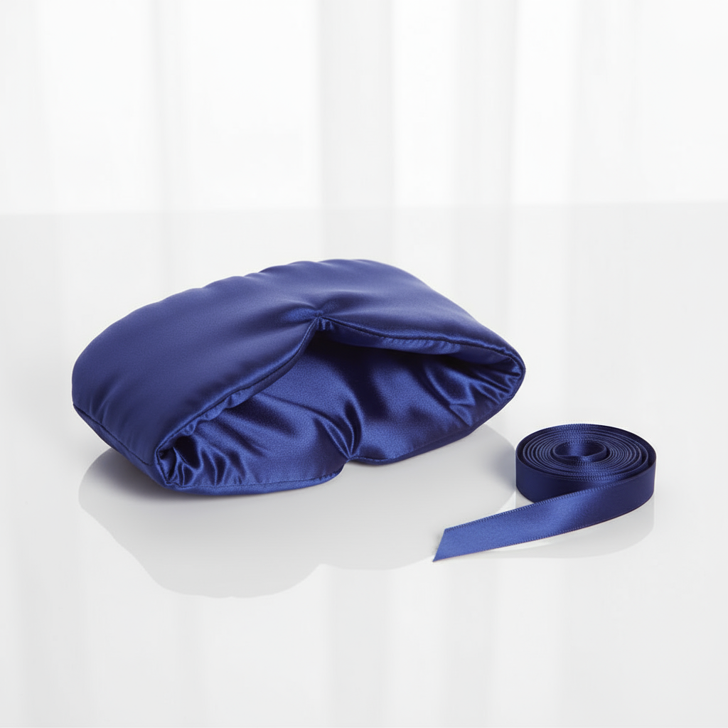Luxueus Zijde Slaapmasker – Volledig Donker, Ademend & Zacht Comfort