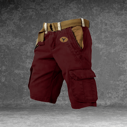 Ademende Cargoshorts Heren voor Comfort en Vrijheid van Beweging 6