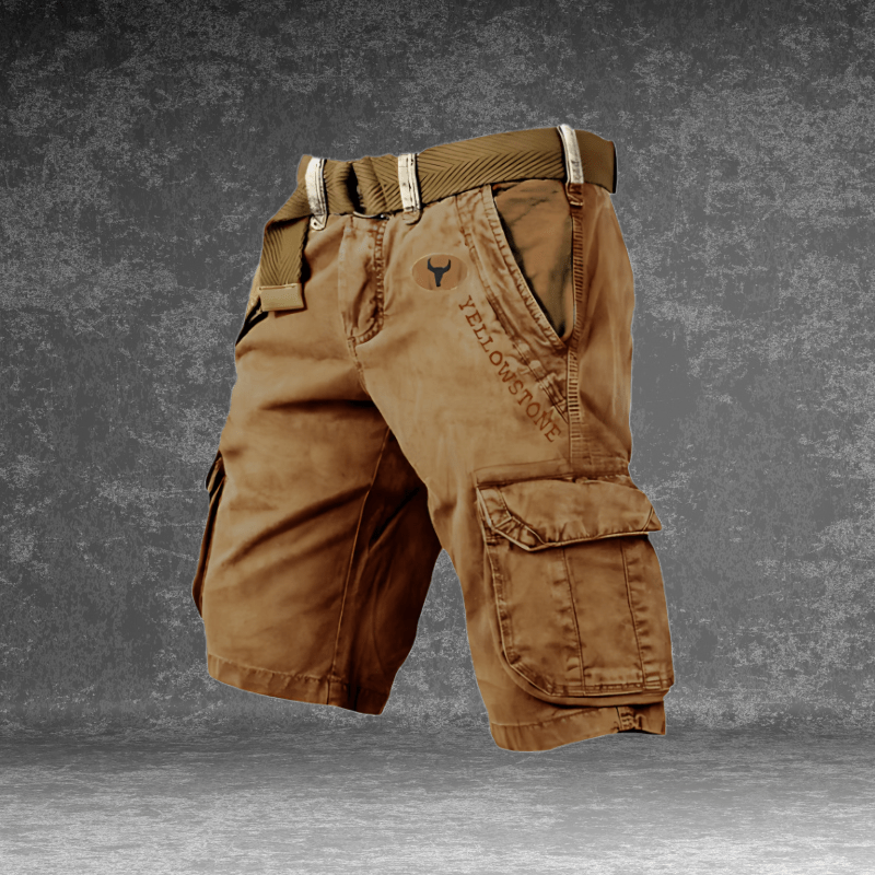 Ademende Cargoshorts Heren voor Comfort en Vrijheid van Beweging 7