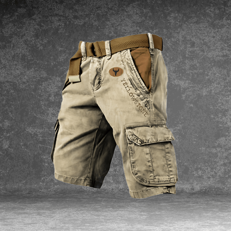 Ademende Cargoshorts Heren voor Comfort en Vrijheid van Beweging 9