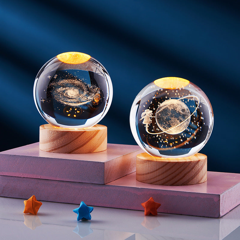 Betoverende Nachtlamp voor Slaapkamer met 3D Verlichtingseffect 1