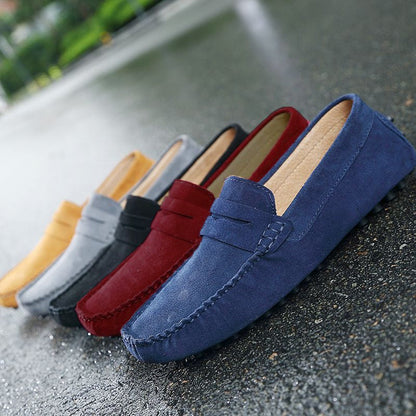 Comfortabele Suede Loafers voor Heren – Stijlvolle Casual Schoenen 1