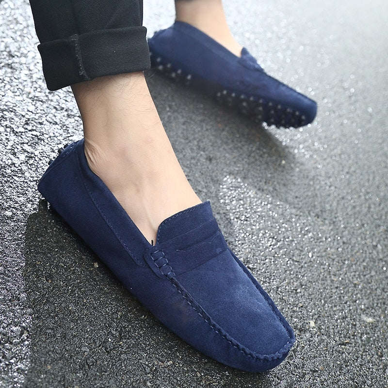 Comfortabele Suede Loafers voor Heren – Stijlvolle Casual Schoenen 4