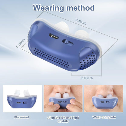 Compact Neusplug voor Ononderbroken Slaap – Draagbaar en Comfortabel