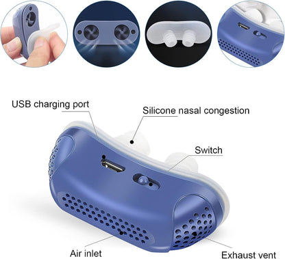 Compact Neusplug voor Ononderbroken Slaap – Draagbaar en Comfortabel