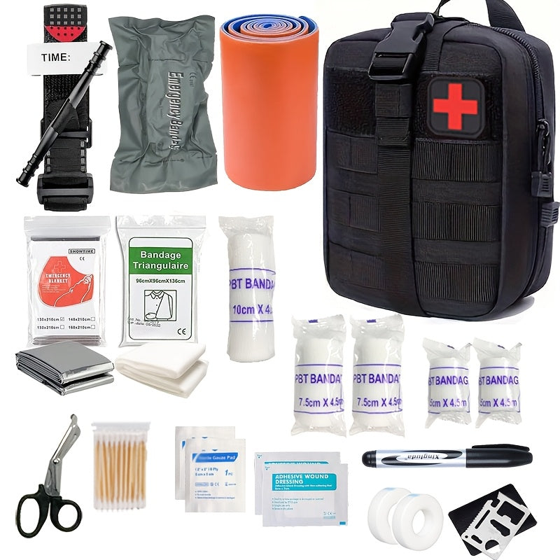 Compacte Eerste Hulp Kit voor Veilig Reizen en Avontuur