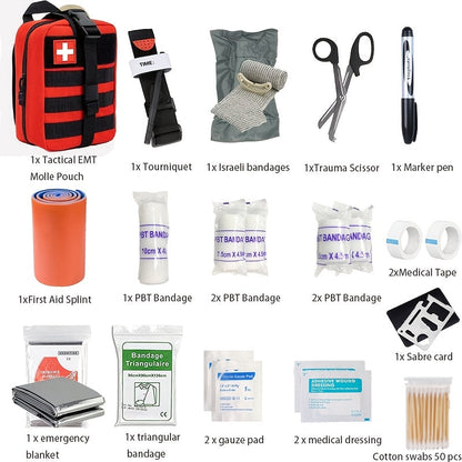 Compacte Eerste Hulp Kit voor Veilig Reizen en Avontuur
