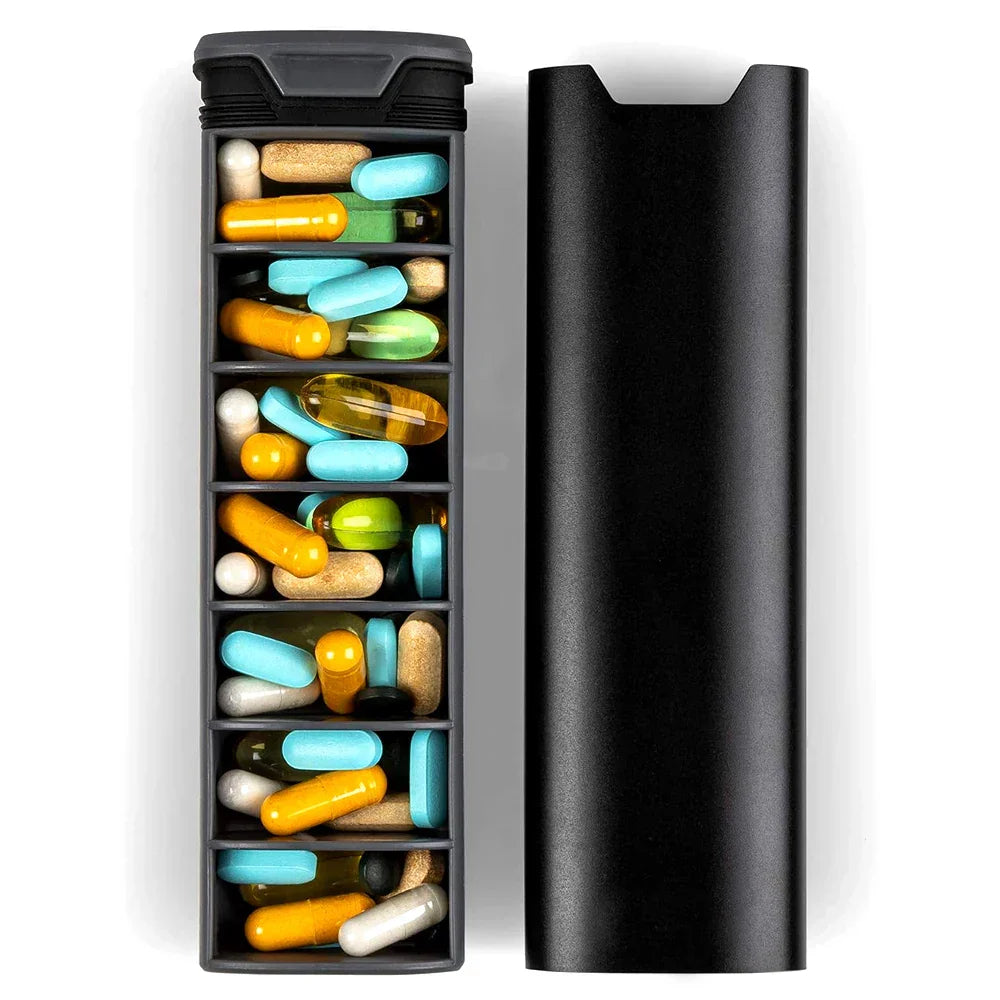 Compacte Lekvrije Pillendoos voor Gemakkelijke Medicatieorganisatie