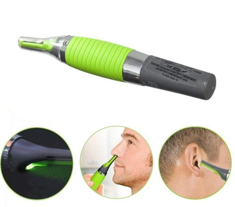 Compacte Neus- en Oortrimmer met LED-licht voor Precisie