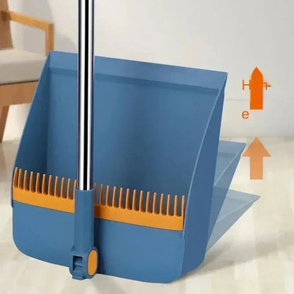 Compacte Veegbezem met Haarverwijdering – Efficiënt Schoonmaken