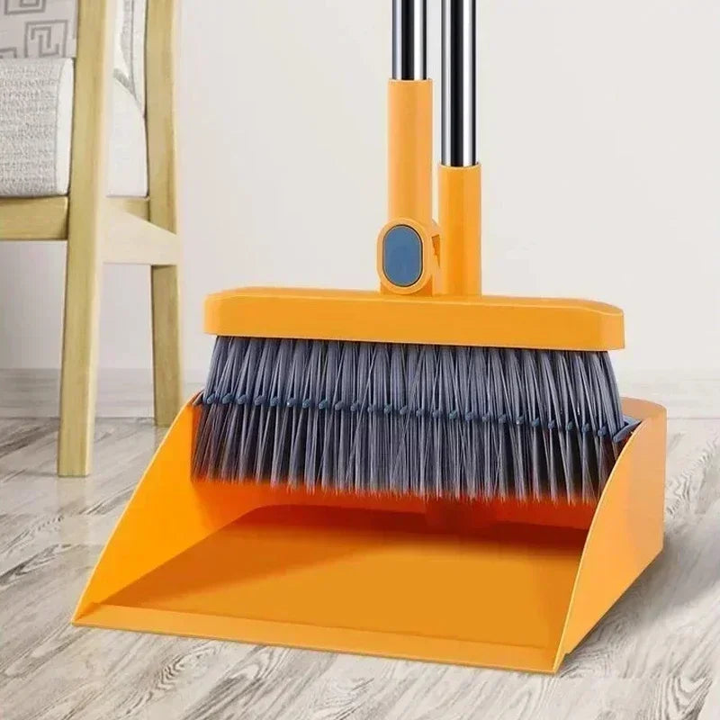 Compacte Veegbezem met Haarverwijdering – Efficiënt Schoonmaken