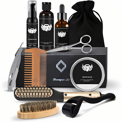 Complete Baardverzorgingsset voor Gezonde Styling – Luxe Behandeling