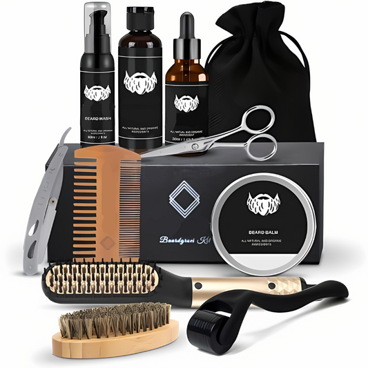 Complete Baardverzorgingsset voor Gezonde Styling – Luxe Behandeling