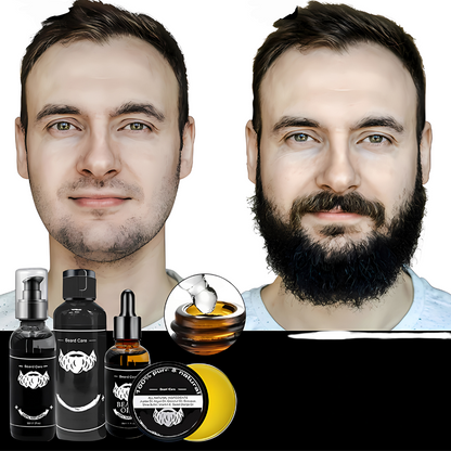 Complete Baardverzorgingsset voor Gezonde Styling – Luxe Behandeling