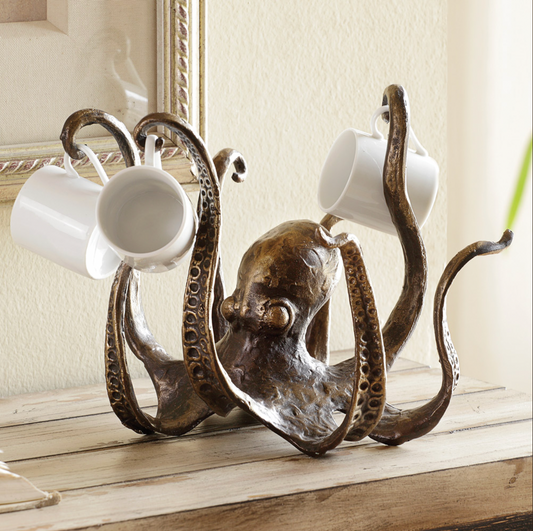 Creatieve Octopus Mokhouder voor Stijlvolle Organisatie en Decoratie 0