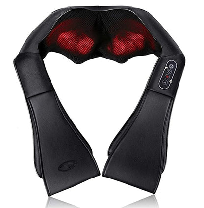 Diepe Shiatsu Massagekussen met Warmte voor Ontspanning
