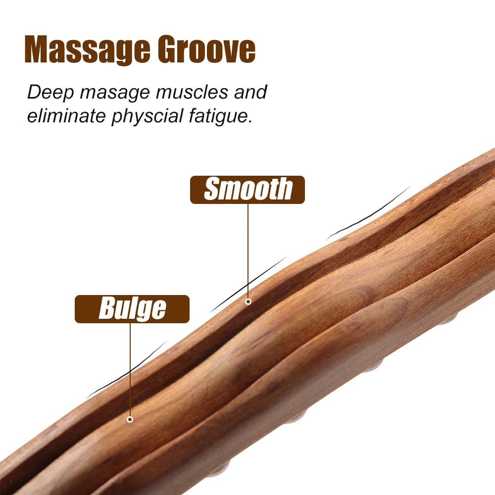 Diepe Spierontspanning met Natuurlijke Gua Sha Massagestok