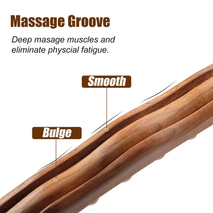 Diepe Spierontspanning met Natuurlijke Gua Sha Massagestok