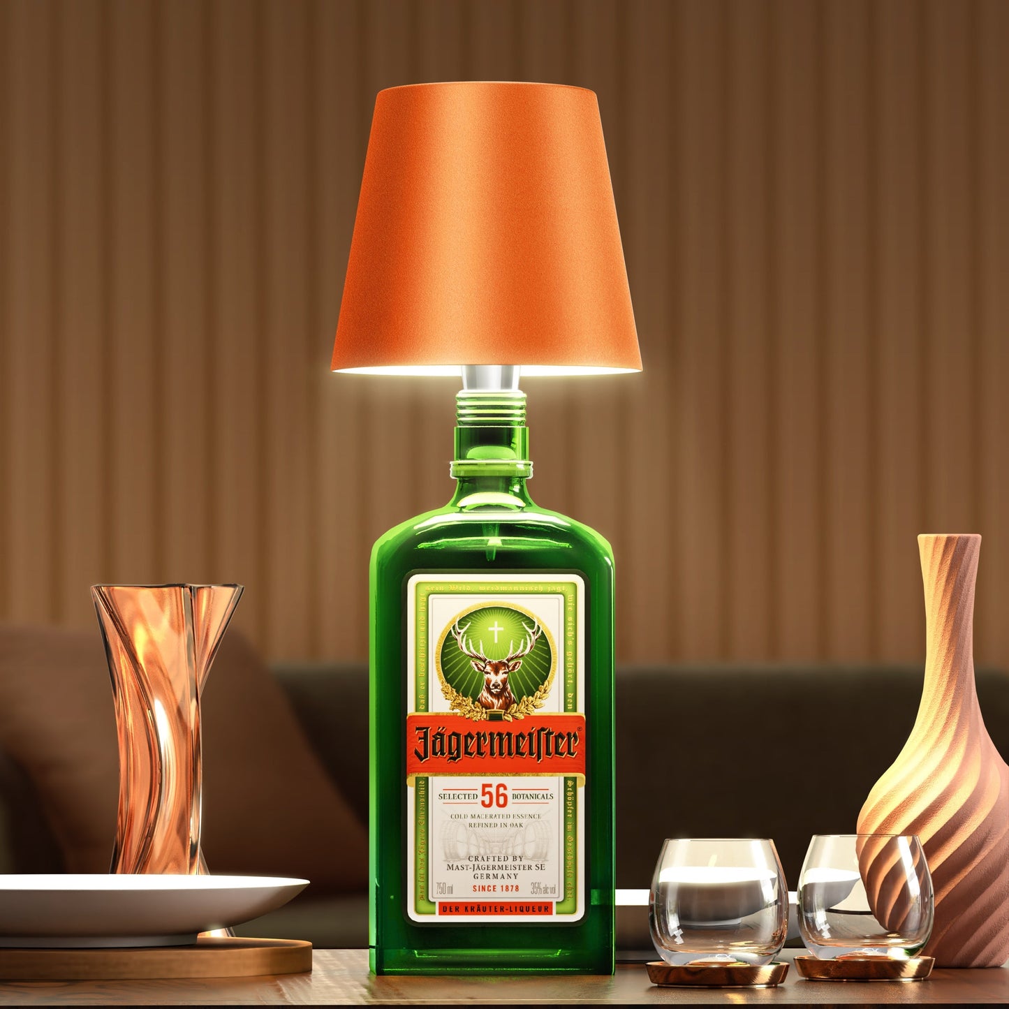 Dimbare Flessenlamp voor Unieke Verlichting – Milieuvriendelijk Ontwerp 6