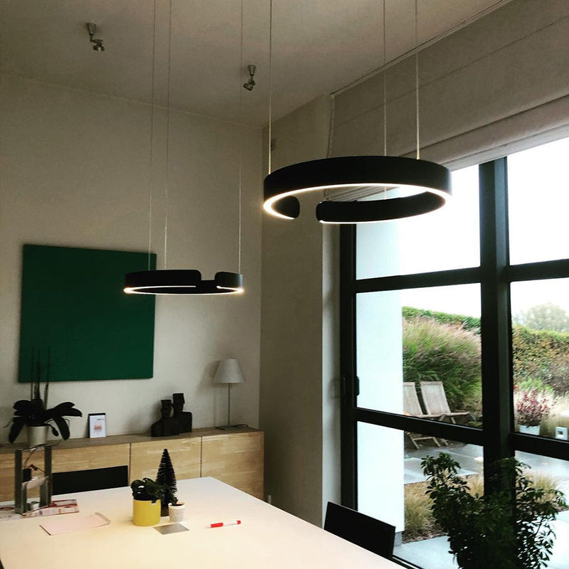 Dimbare Hanglamp Zwart voor Woonkamer en Eetkamer Sfeerverlichting 7