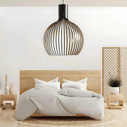 Dimbare Hanglamp voor Gezellige Woonkamer Verlichting – Houten Design 6