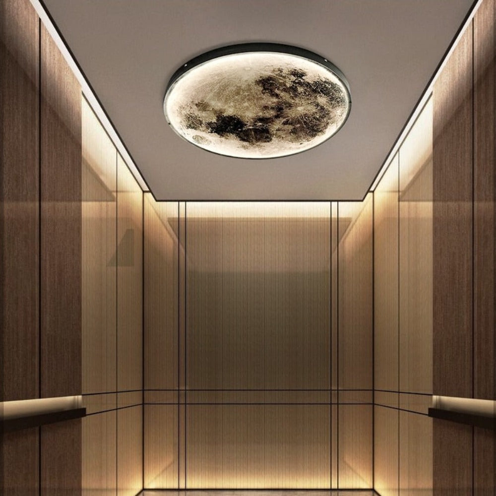 Dimbare Plafondlamp Zwart voor Rustgevende Sfeer – LED 3D Ontwerp 2