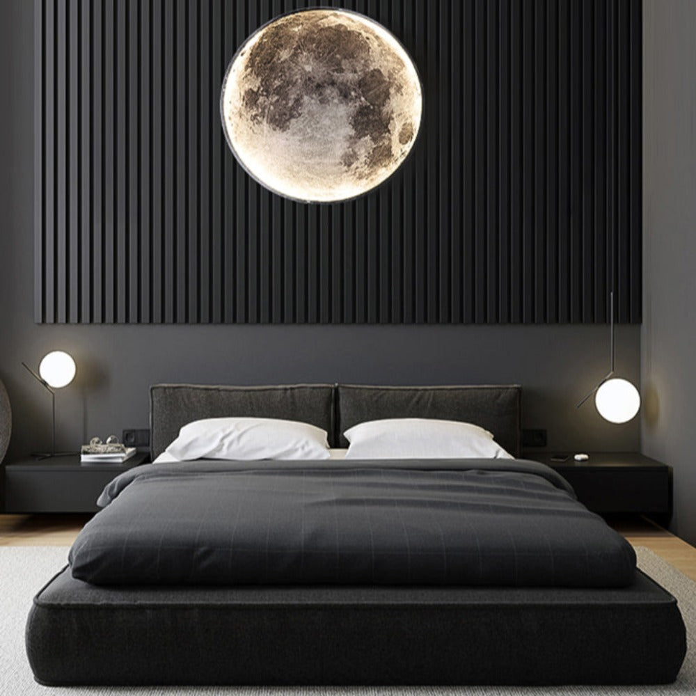 Dimbare Plafondlamp Zwart voor Rustgevende Sfeer – LED 3D Ontwerp 5