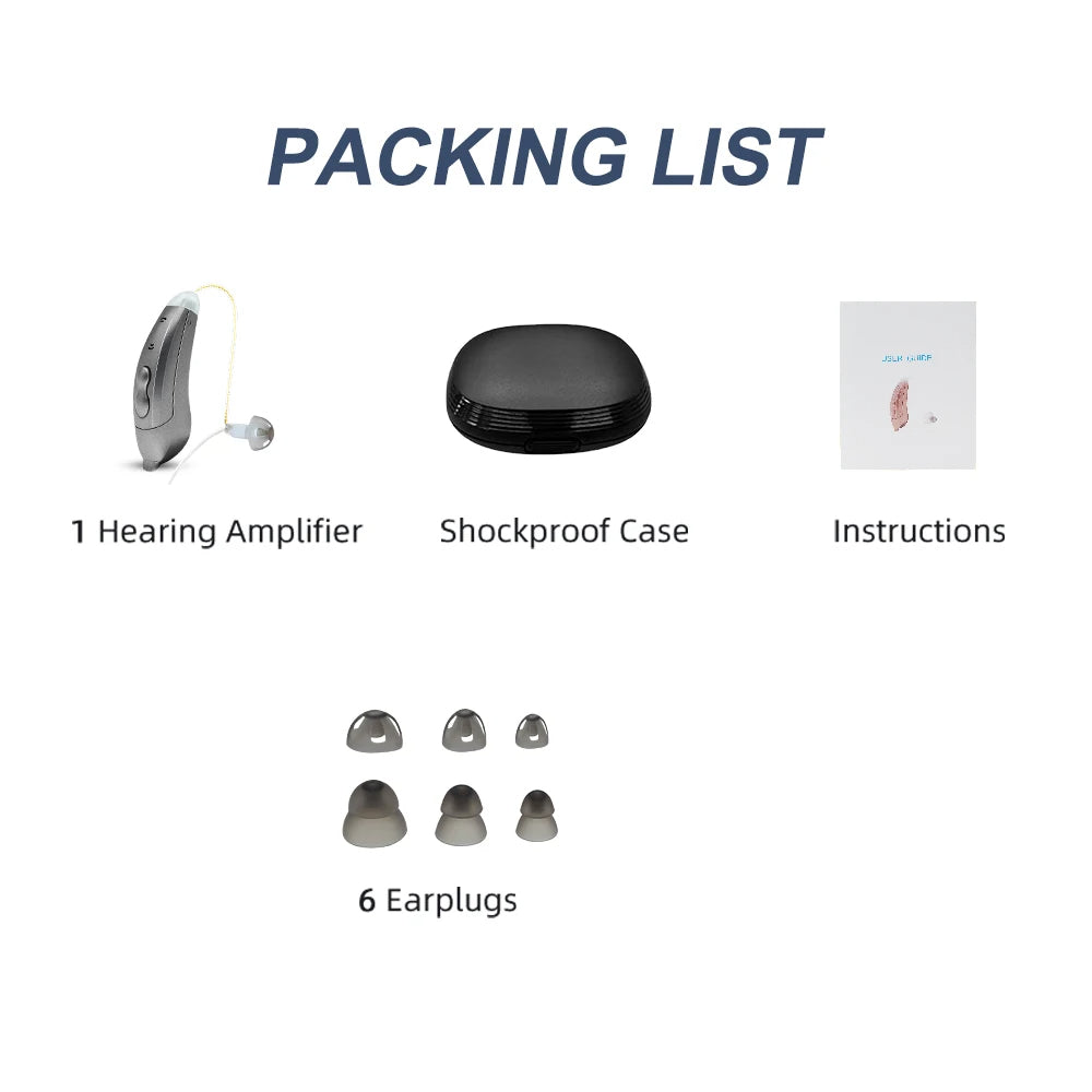 Discreet Bluetooth Hoortoestellen voor Duidelijk Horen 5